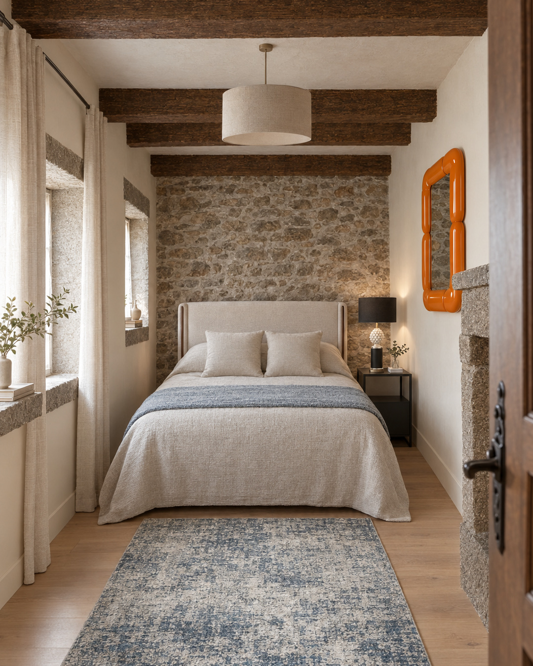 La chambre où l'on se couche plus tôt